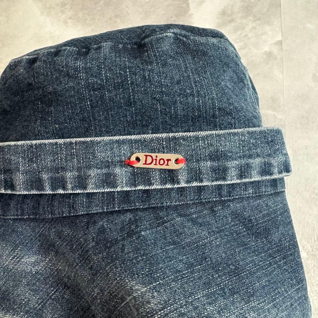 【希少❗️】Dior デニム バケットハット 54 ディオール バケハ