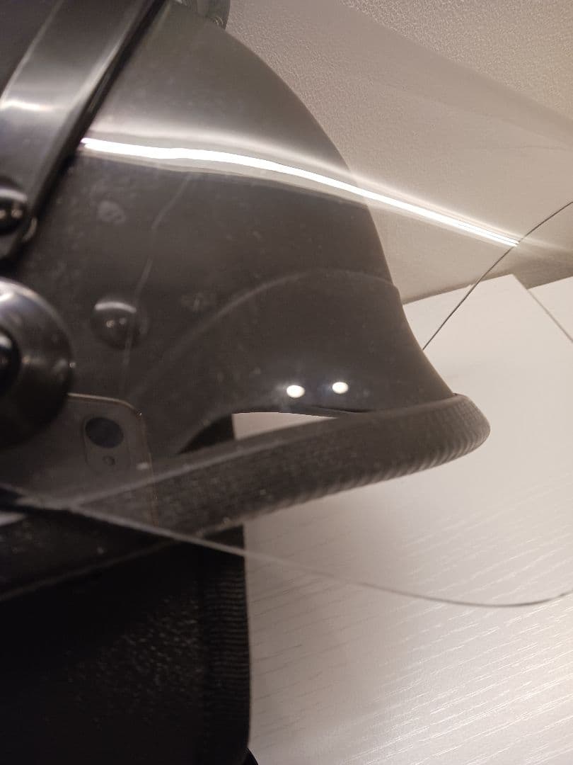 暴徒鎮圧部隊 POICEタイプ バイザー付 ヘルメット レプリカ マットブラック