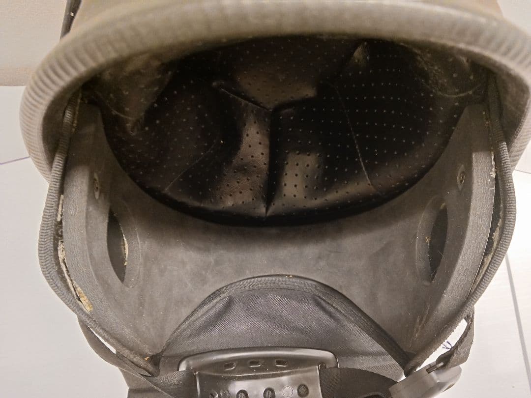 暴徒鎮圧部隊 POICEタイプ バイザー付 ヘルメット レプリカ マットブラック