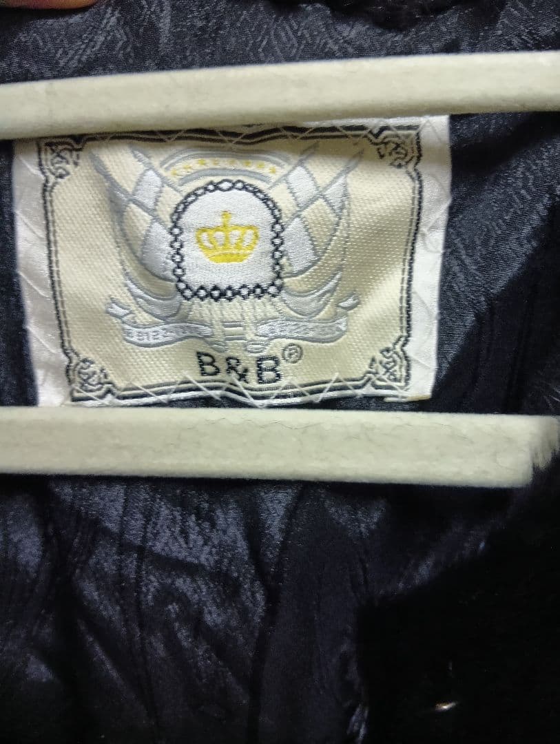 ブラックミンクファー ロングベスト