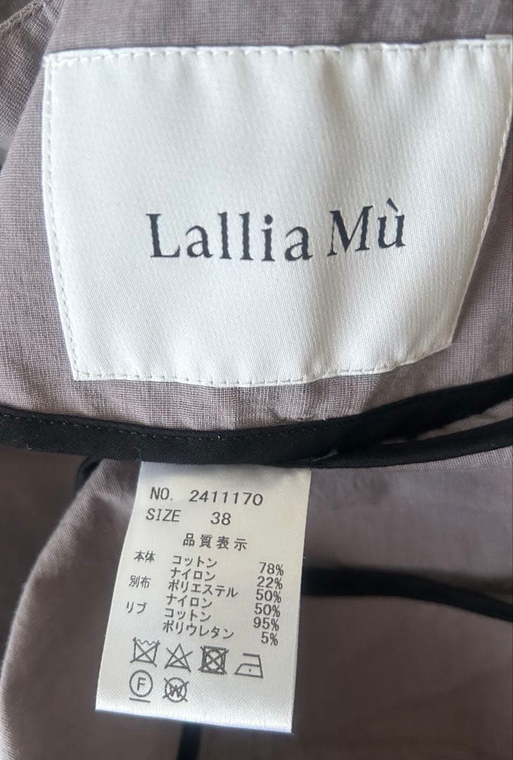 ラリアムー トレンチコート　スプリングジャケット ジレ 38/M