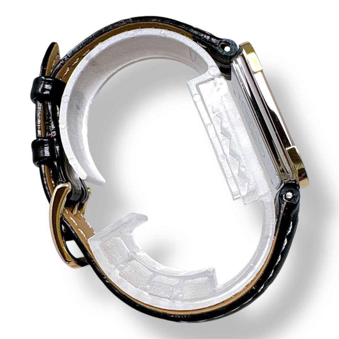 エルメス クロアジュール コンビ 革ベルト ホワイト メンズ 腕時計 ブランド