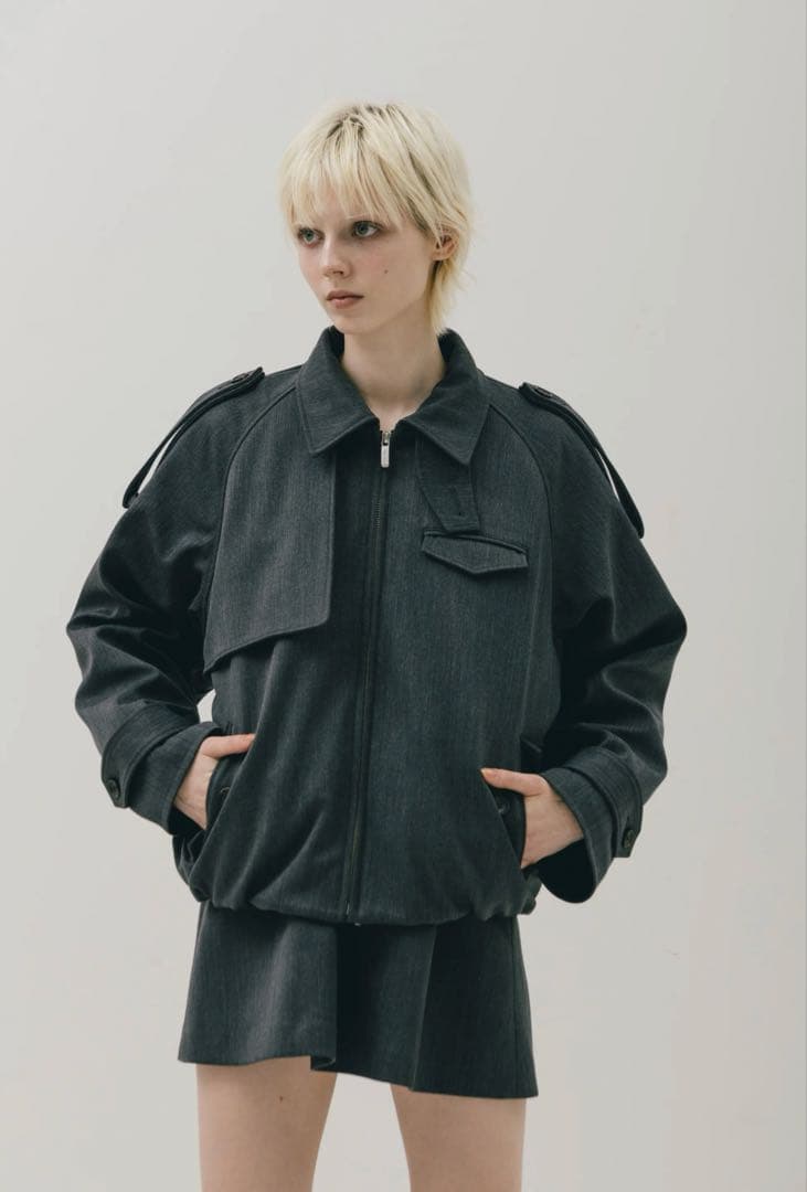 THE TOE Bond Jacket アウター　ジャケット　コート　グレー