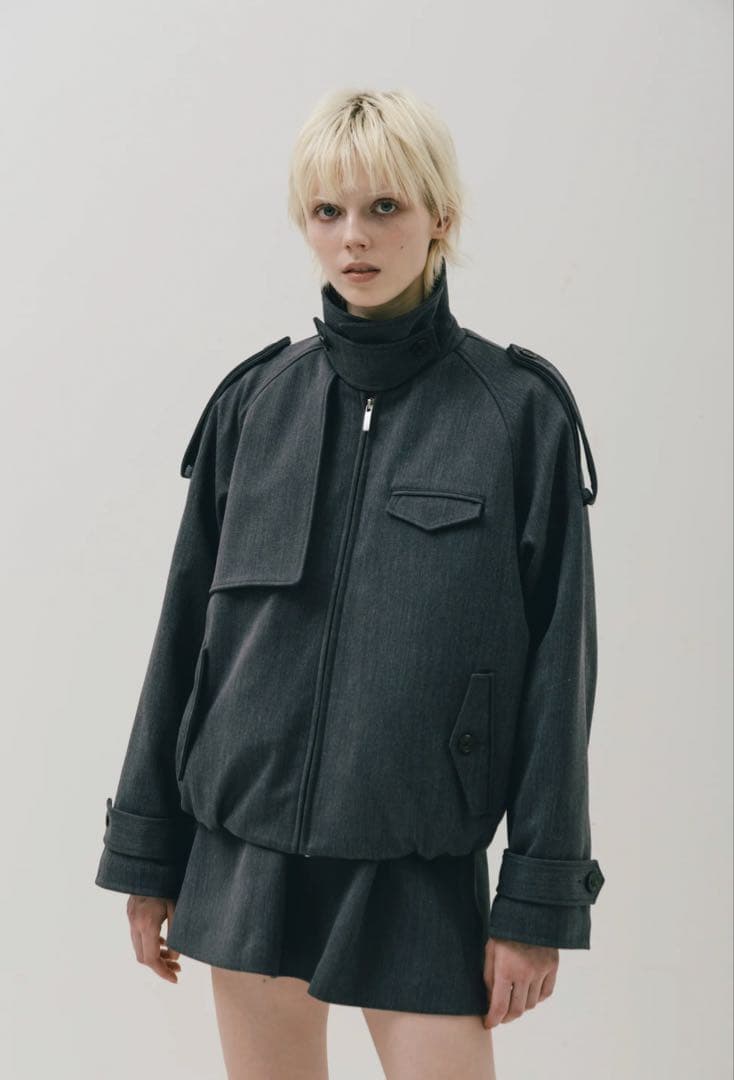 THE TOE Bond Jacket アウター　ジャケット　コート　グレー