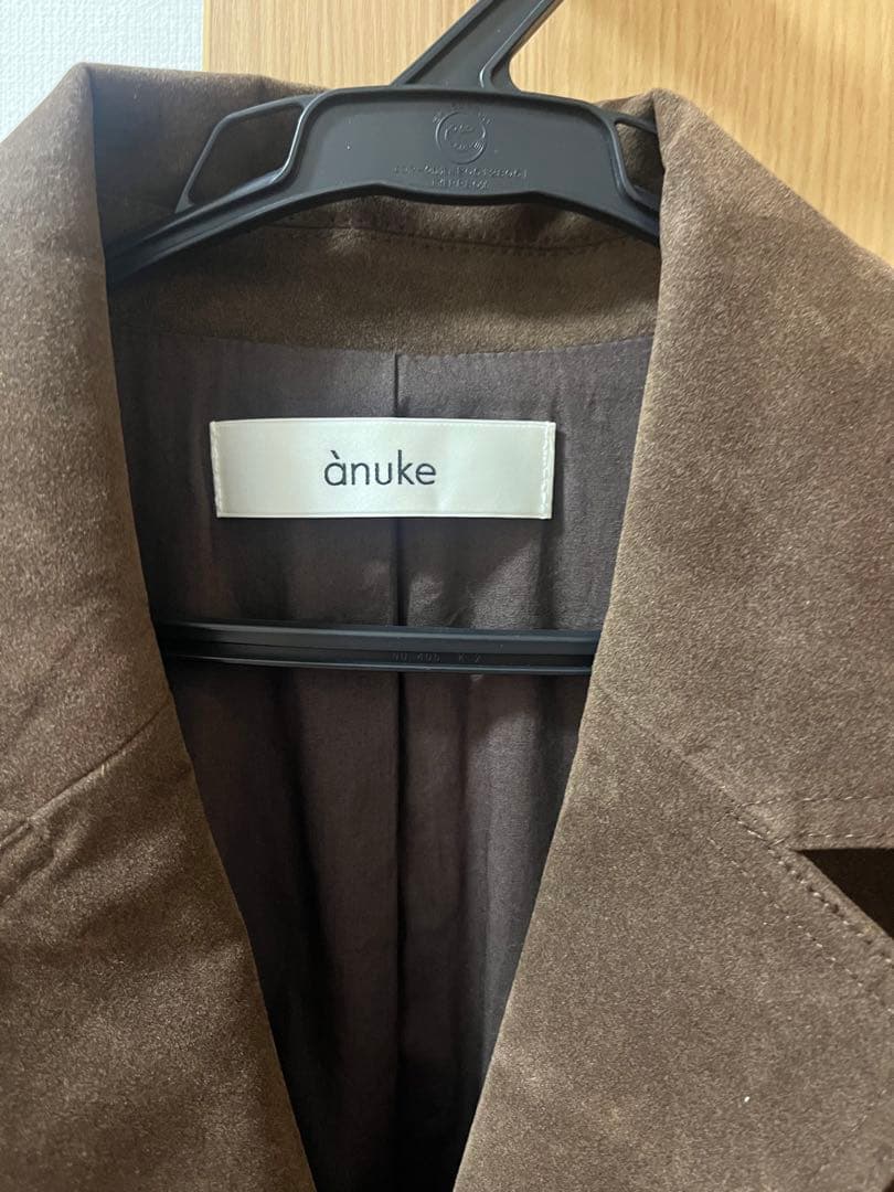 ⭐︎hawa ⭐︎anuke アンヌークEco Suede Jacket 38