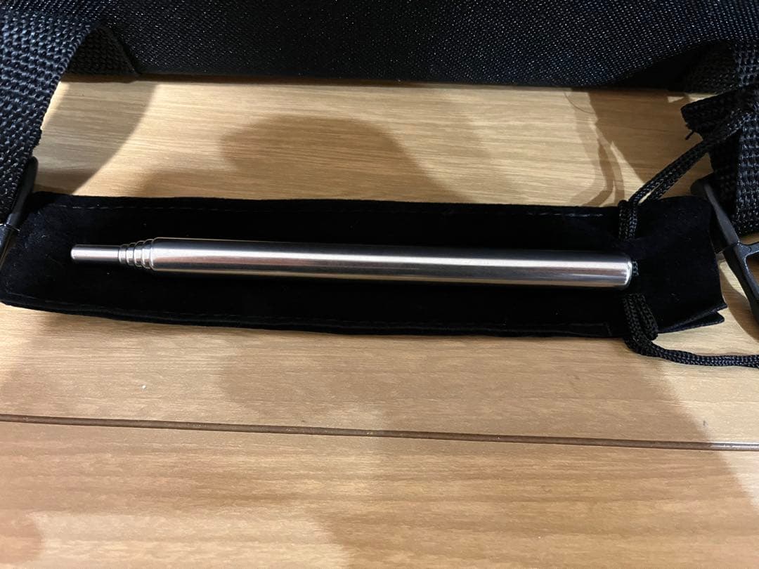 鍛造ペグIWANO 16本、金槌、ケース、折りたたみトング、火吹き棒セット