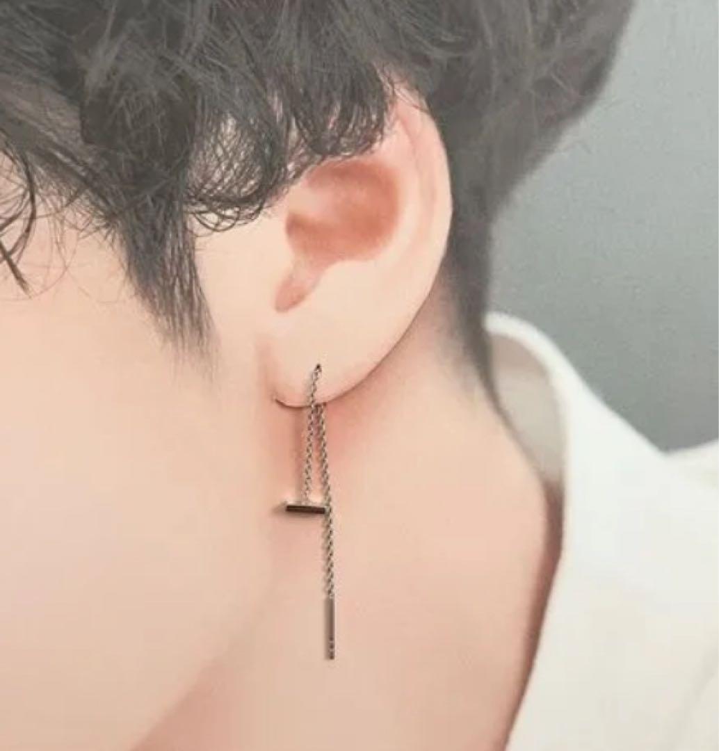 アクセサリー Tom wood Sleek Ear Chain 64 mm