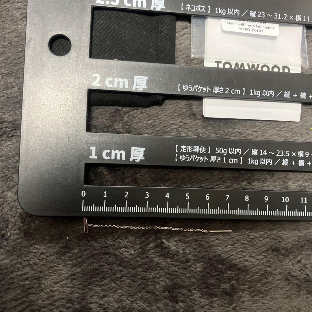 アクセサリー Tom wood Sleek Ear Chain 64 mm