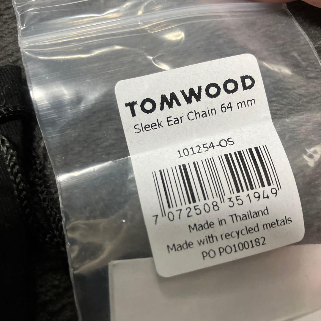 アクセサリー Tom wood Sleek Ear Chain 64 mm