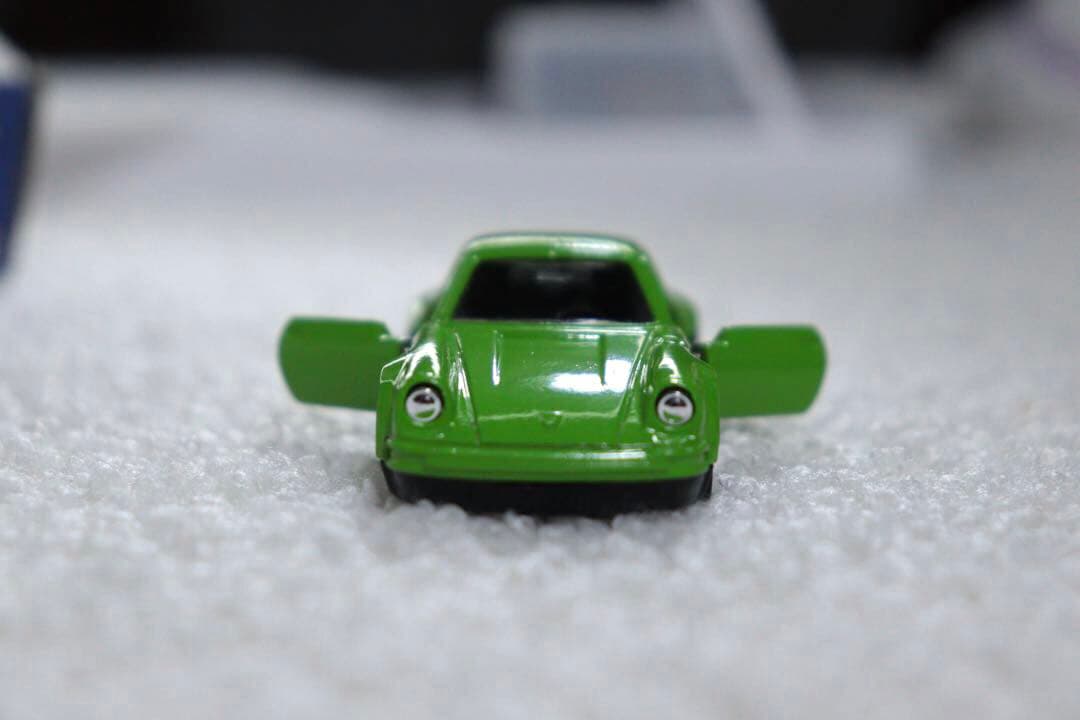 ポルシェ　930ターボ　日本製　トミカ　F1 1979 青箱