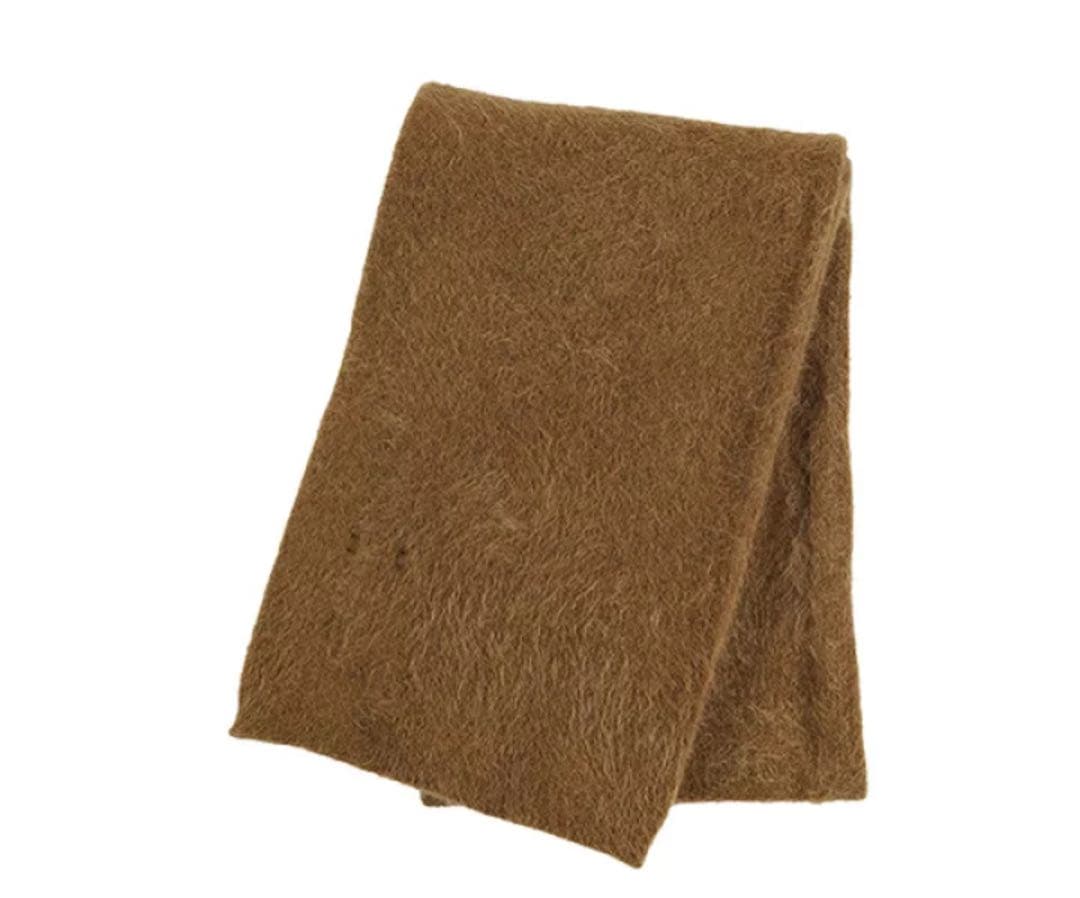 ※値下げ中※unfil スーパーモヘア ボリュームストール