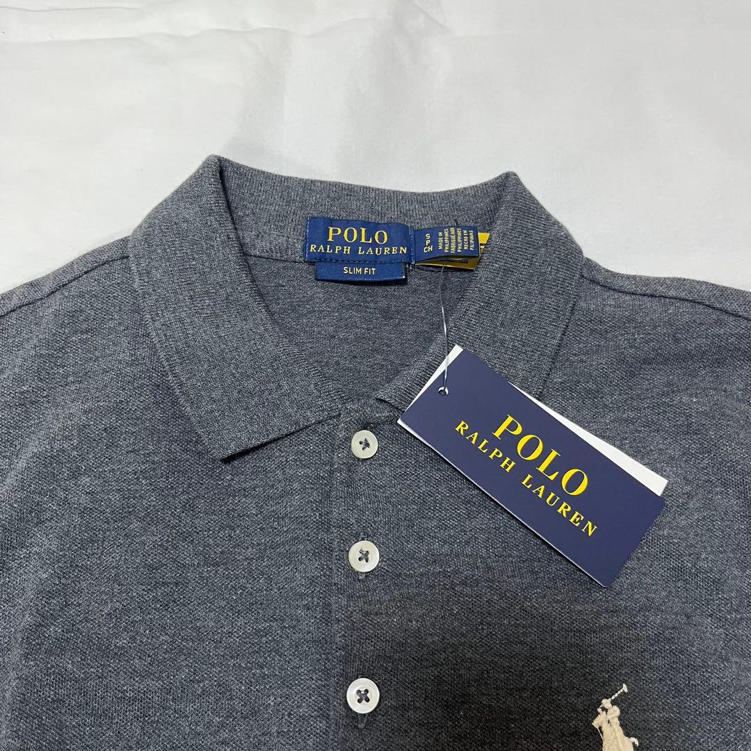 Polo Ralph Lauren ポロシャツ S ダークグレー