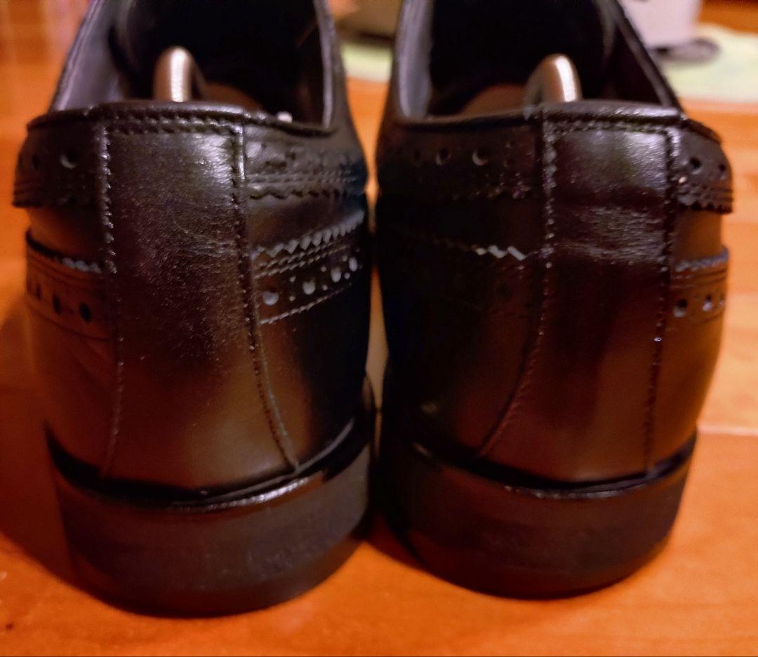 REGAL　628R　GORE-TEX　革靴　ブラック　ウィングチップ　26.5