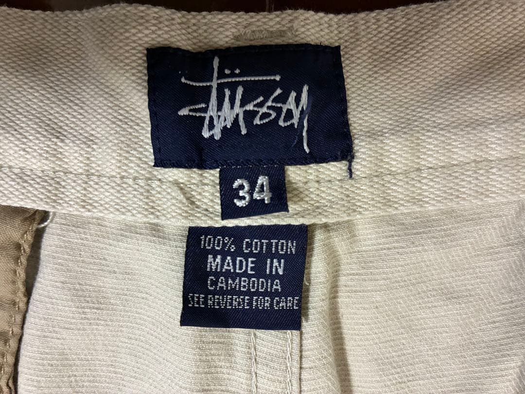 stussyカーゴパンツ