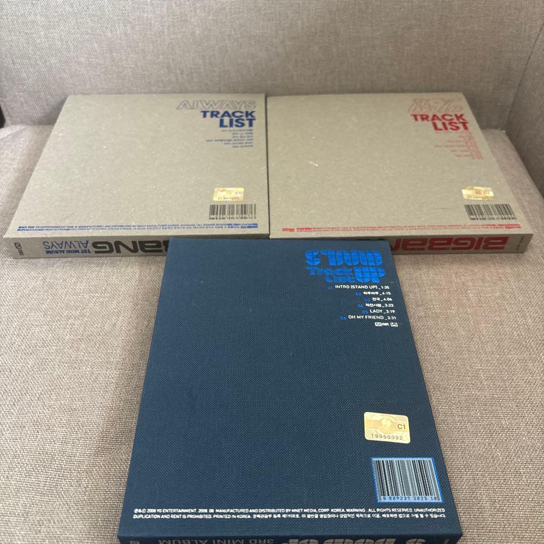 K-POP・アジア BIGBANG MINI 1, 2, 3