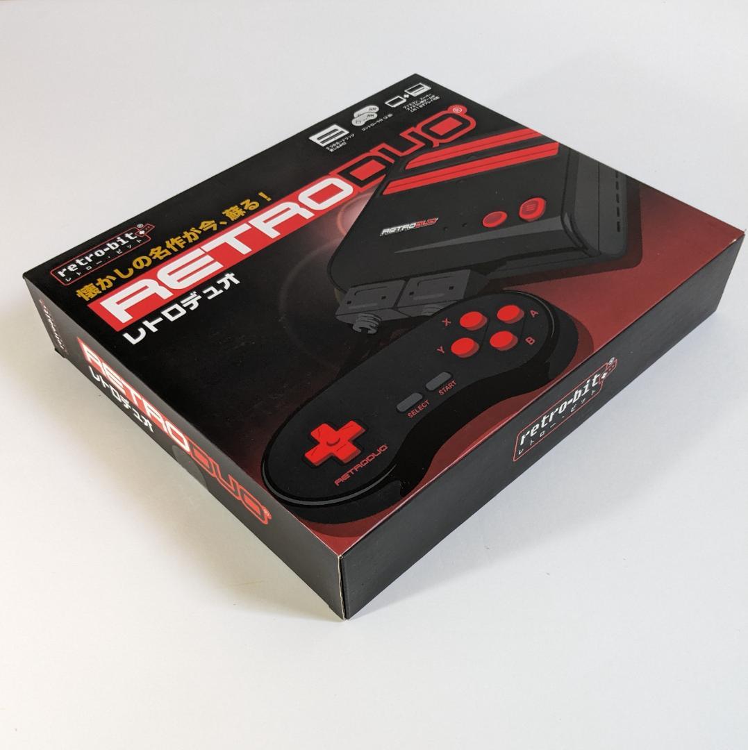 【未開封品】レトロデュオ　fc/sfc互換機