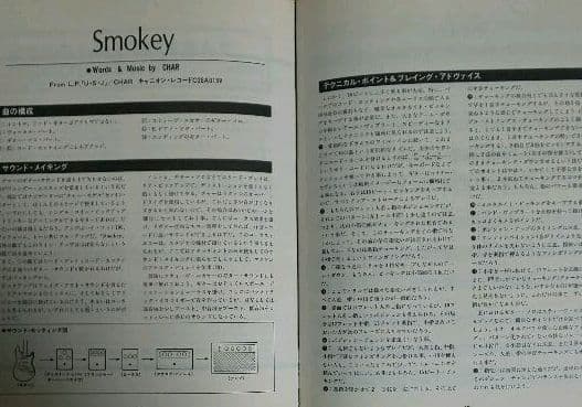 【楽譜】Char チャー リットーミュージック スーパーギタリストシリーズ