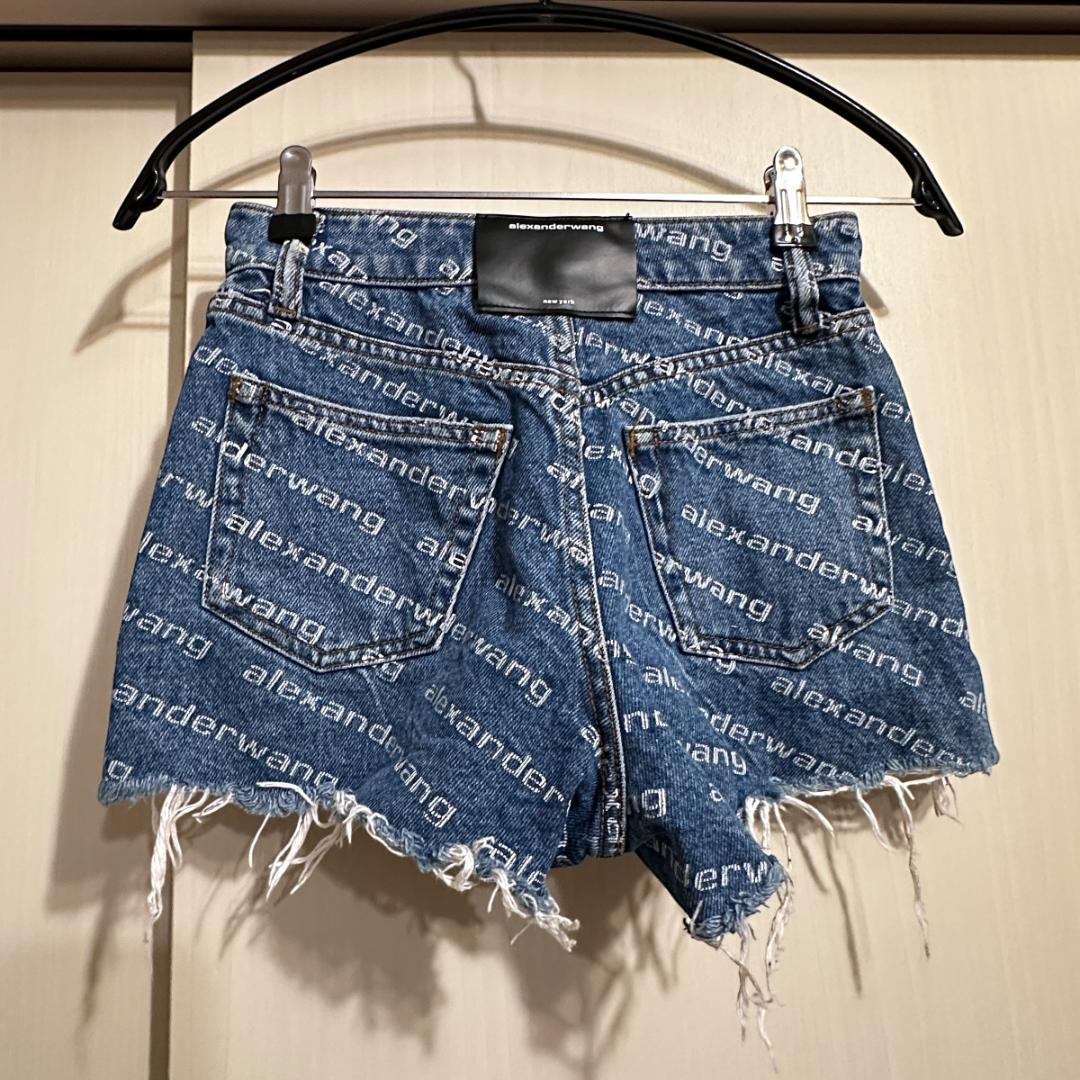 alexanderwang サイズ23 デニムショートパンツ RN161085