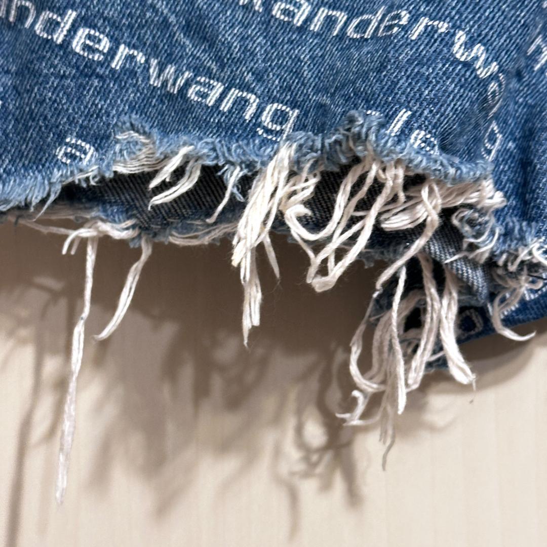 alexanderwang サイズ23 デニムショートパンツ RN161085