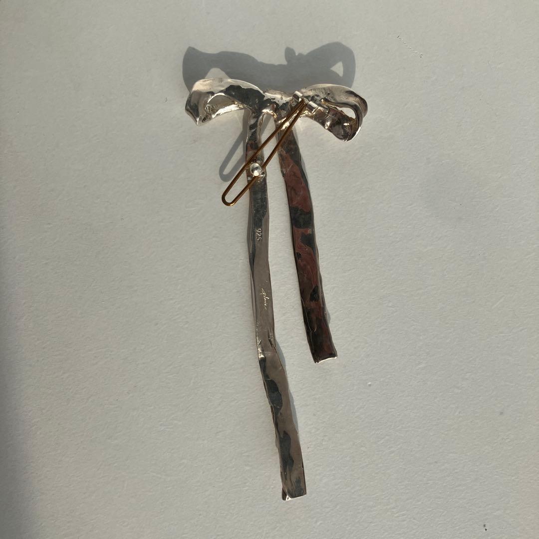 pluie マリポサ　メスクリップ　シルバー