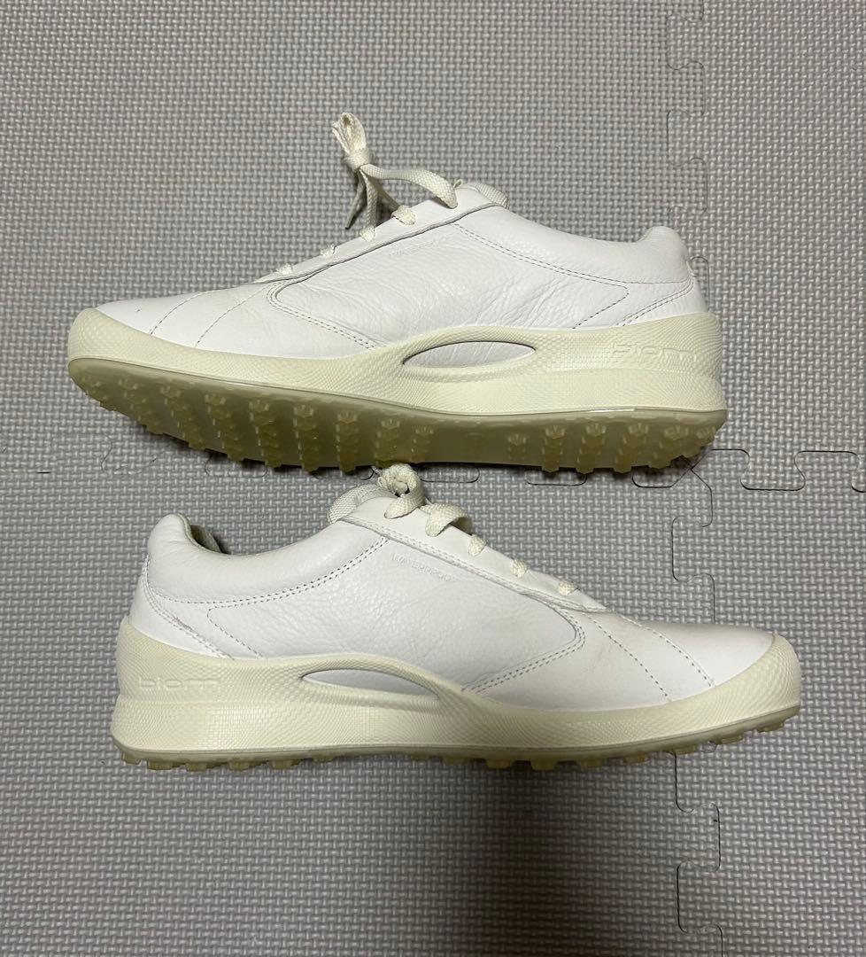 ECCO Sion ホワイト ゴルフシューズ