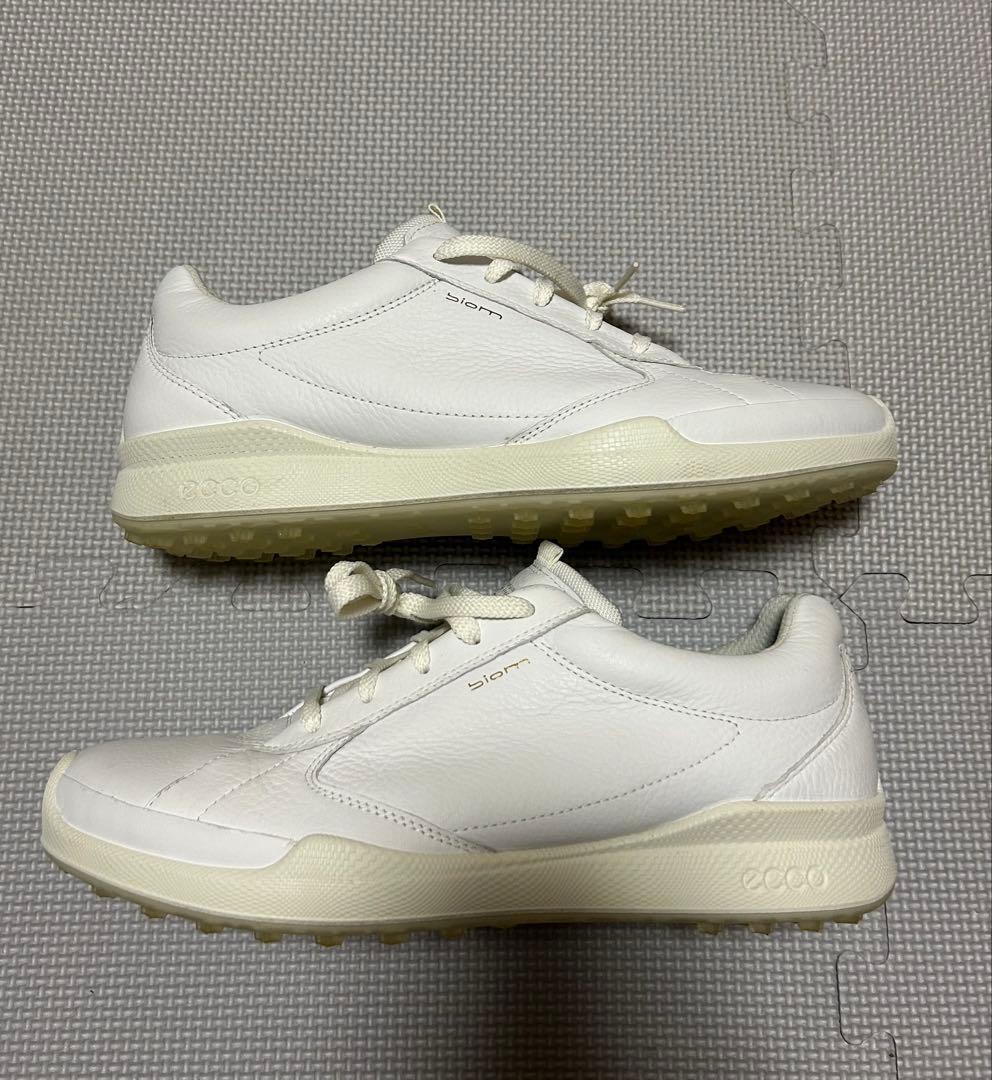 ECCO Sion ホワイト ゴルフシューズ