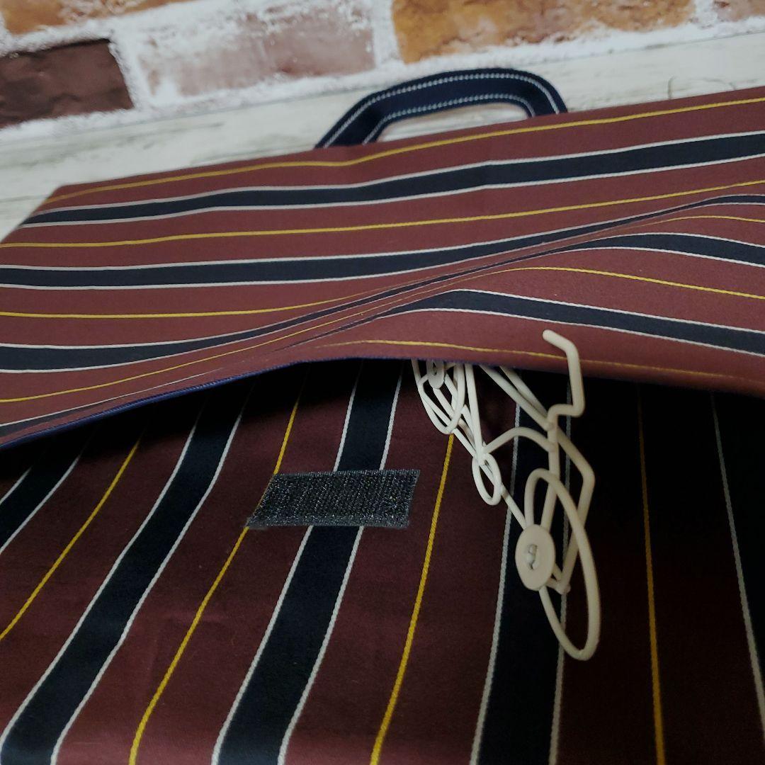 防災頭巾カバー 背もたれ ネイビー×えんじ　レッスンバック　上履き袋追加