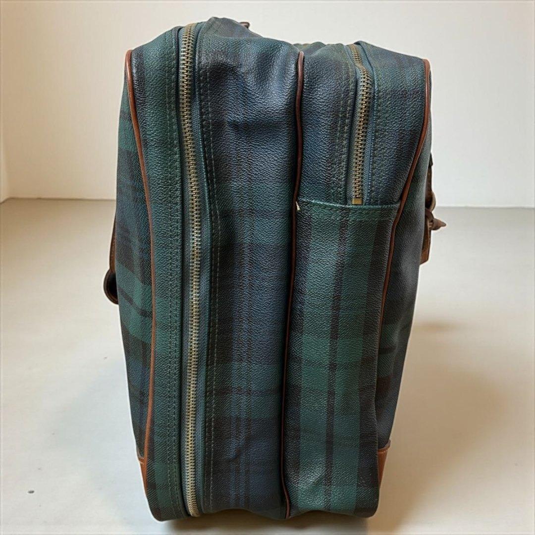 希少 90S POLO RALPH LAUREN トラベルバッグ PVC レザー