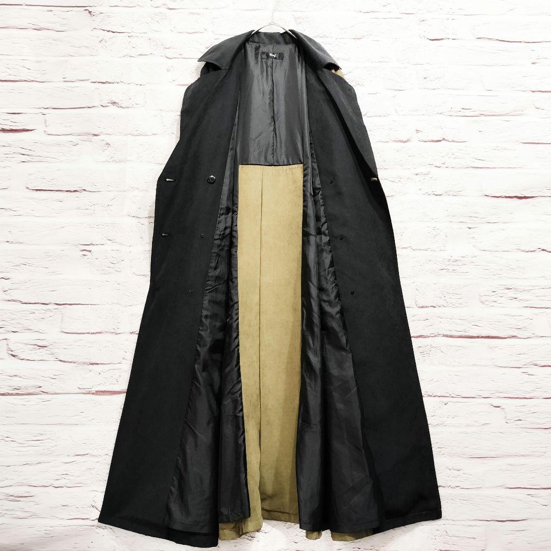 【彩ヵ力ー彩―夕】ロフ loaf ロング トレンチコート バイカラー