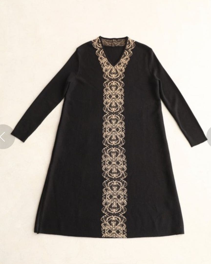 新品タグ付き⭐︎cawaii french paveニットワンピース ¥18900