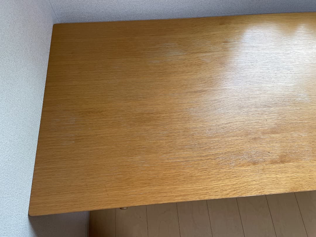 【送料込み】無印 リビングでもダイニングでもつかえるテーブル 幅1500