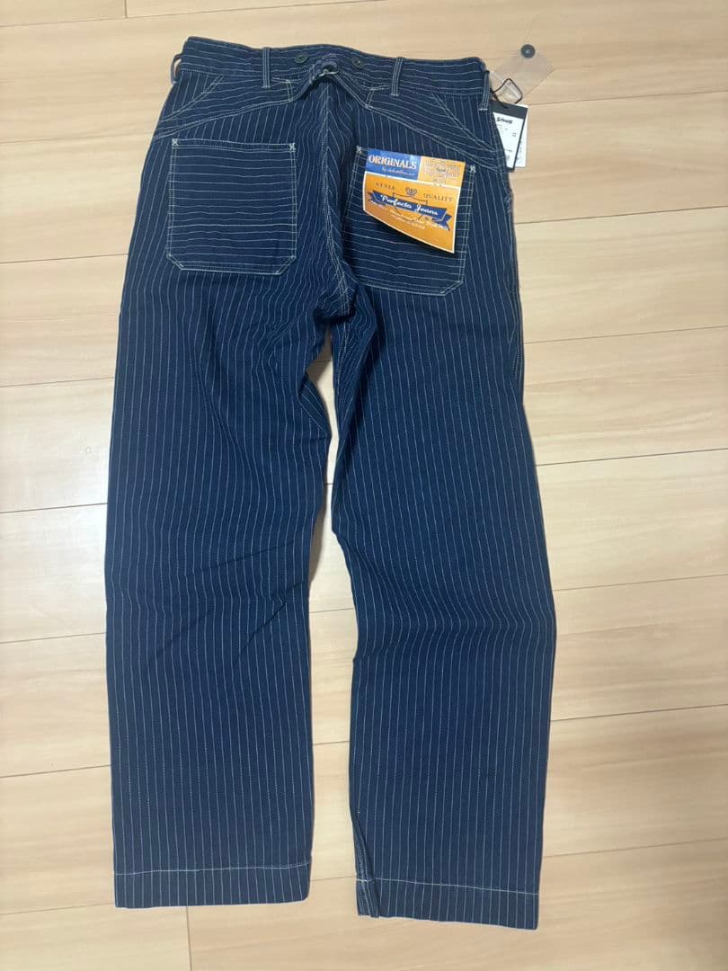 Schott Perfecto Jeans ストライプデニム