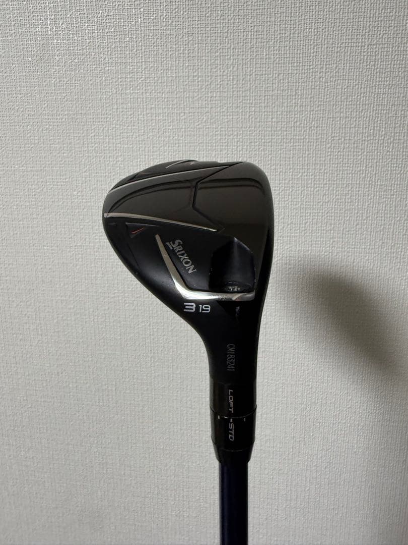【美品】スリクソンzxi ハイブリット #3 19° カスタムシャフト