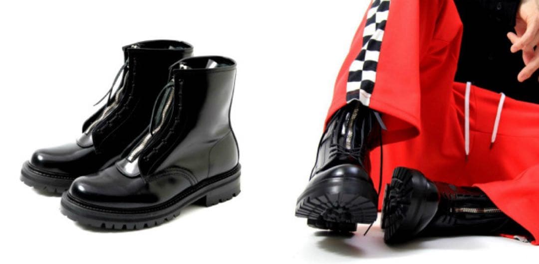 KIDS LOVE GAITE × CANNABIS ブーツ ドクターマーチン