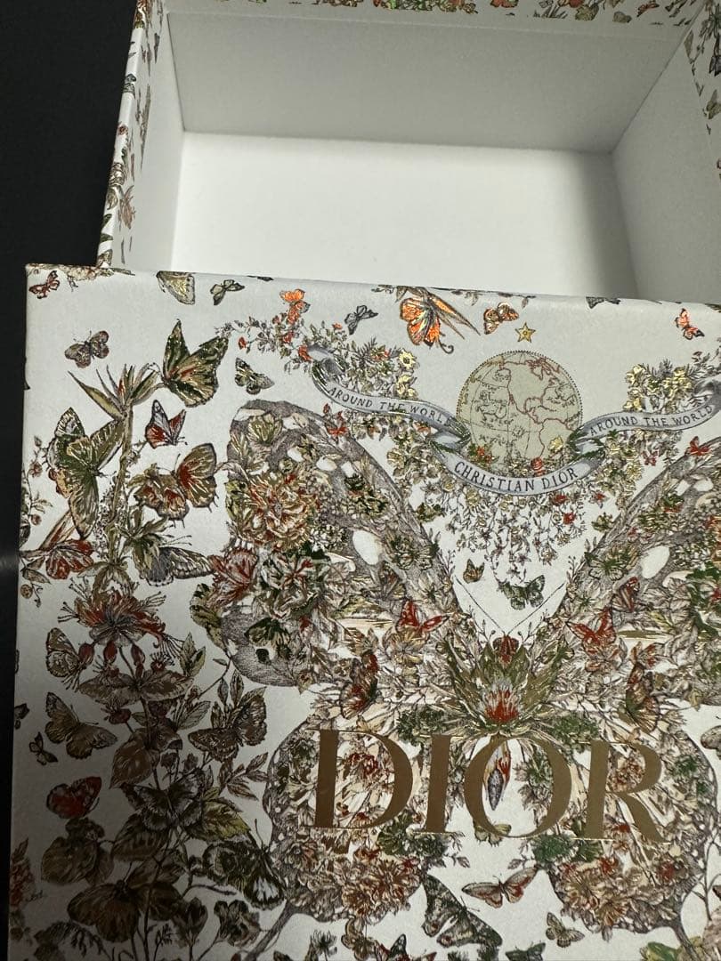 Christian Dior ブルー グレー　キーケース　半額