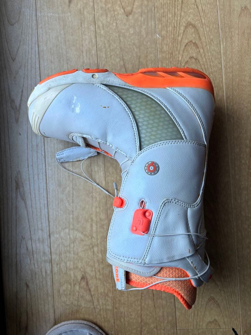 BURTON SL-9スノーボードブーツ グレー/オレンジ