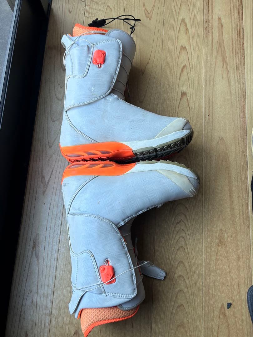 BURTON SL-9スノーボードブーツ グレー/オレンジ