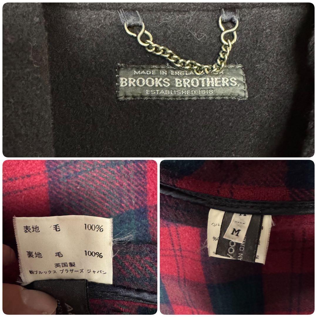 【極美品】80s 英国製 Brooks Brothers ヘビーウールコート