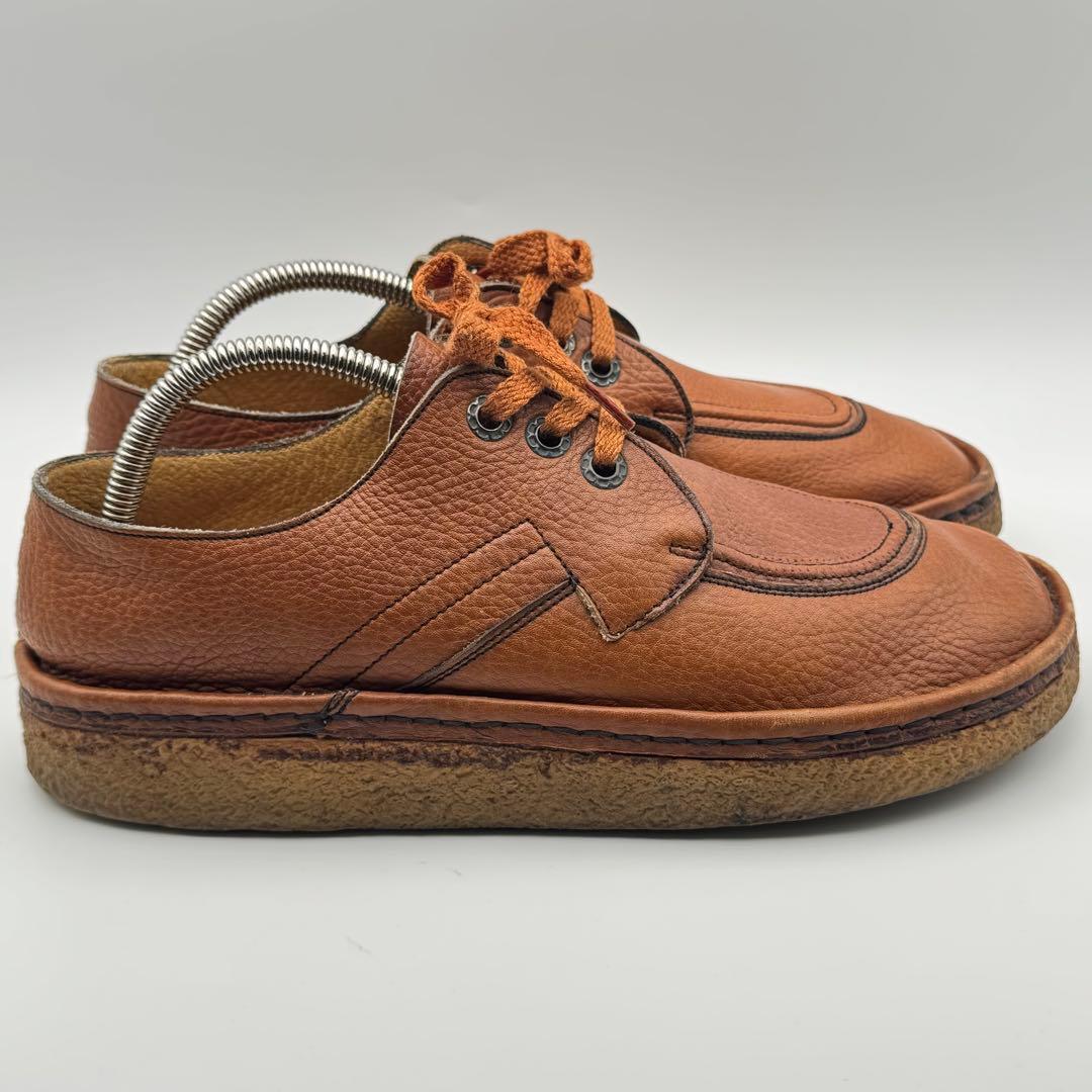 希少 クラークスClarks 旧タグ モカシン ネイチャーシボ革 ギリシャ製