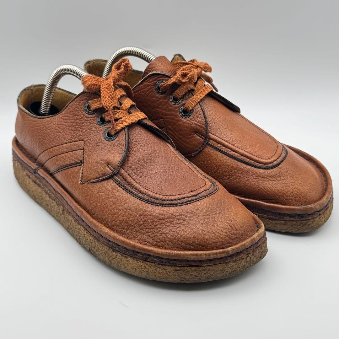 希少 クラークスClarks 旧タグ モカシン ネイチャーシボ革 ギリシャ製