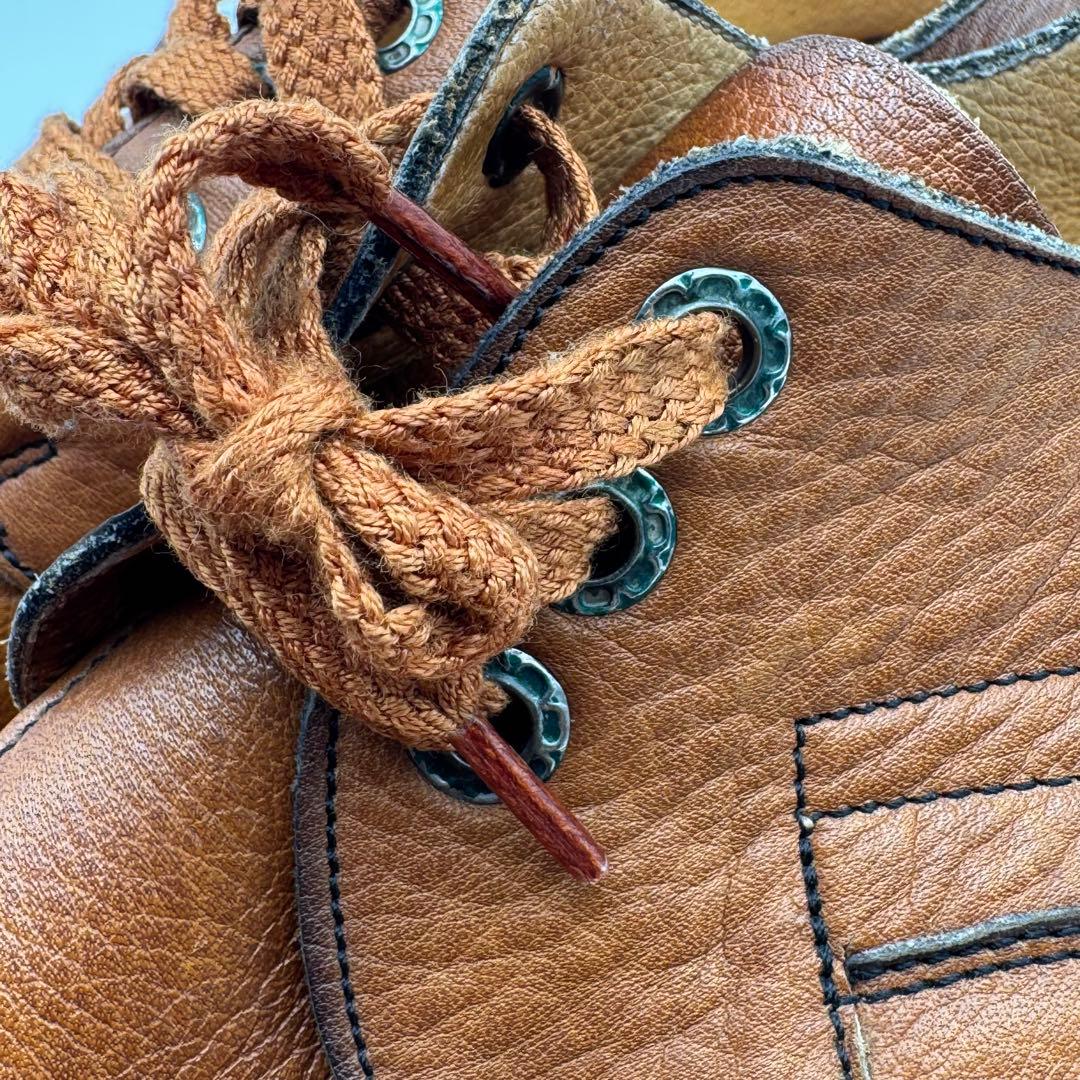 希少 クラークスClarks 旧タグ モカシン ネイチャーシボ革 ギリシャ製