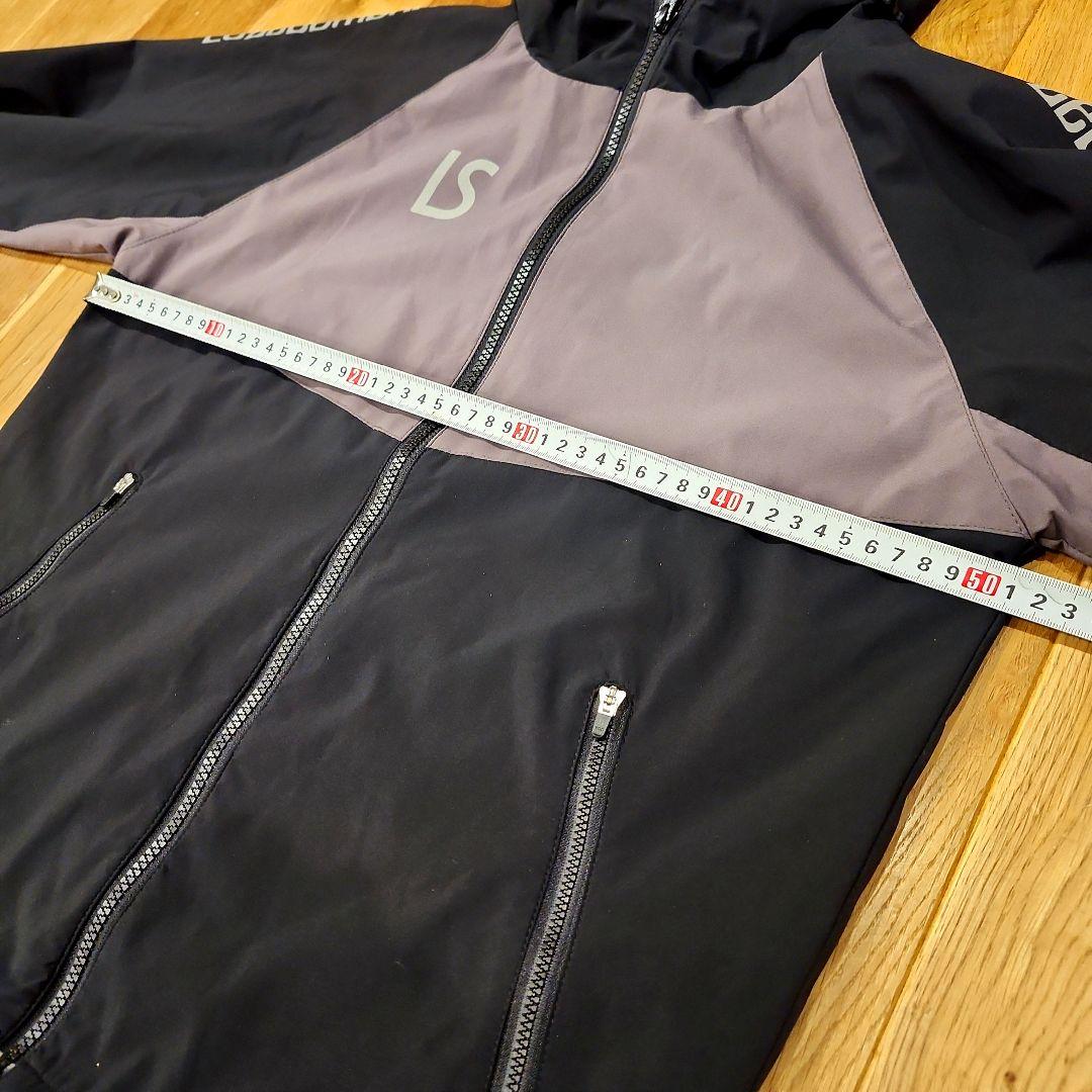 ルースイソンブラ　ピステパーカー　160　ブラック　グレー　サッカー　フットサル