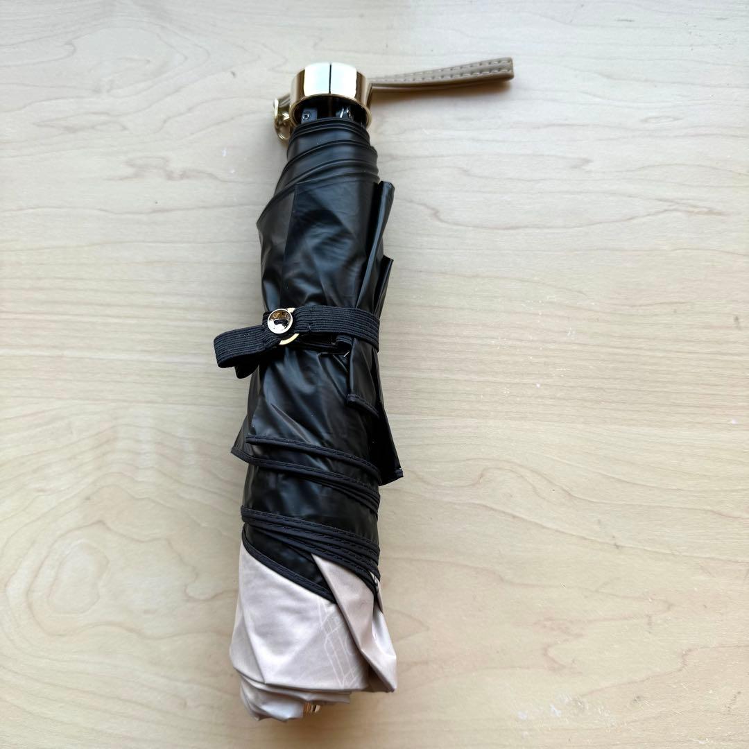 ★新品★DAKS　ダックス　晴雨兼用　折りたたみ　日傘　1級遮光　軽量　街並み