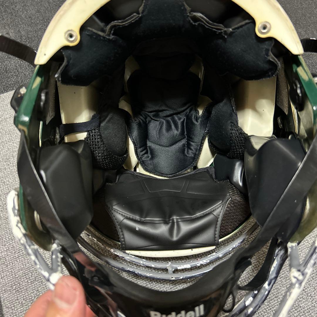 daiichi5478 専用　　Riddell ゴールド ヘルメット　フレック