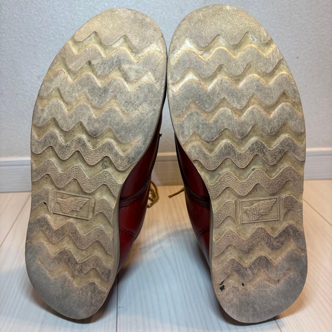 【希少/90s】レッドウィング 875 半円犬タグ 赤茶 オリジナル箱付 7E