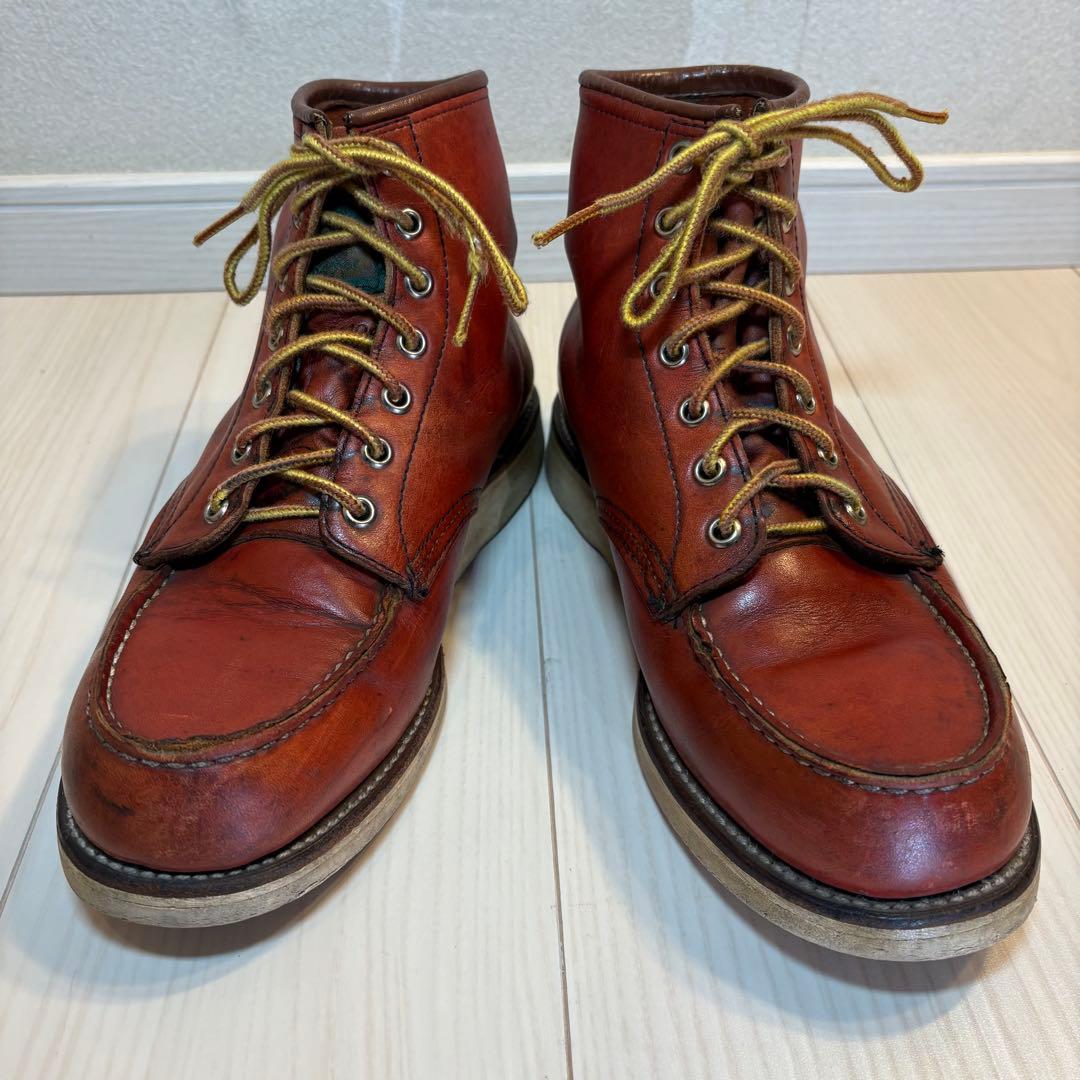 【希少/90s】レッドウィング 875 半円犬タグ 赤茶 オリジナル箱付 7E