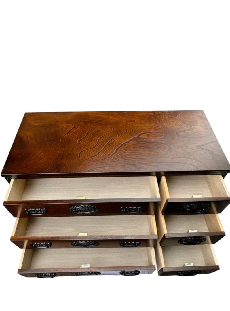 【美品】チェスト 木製 整理タンス 和風 整理箪笥 無垢 引き出し 収納