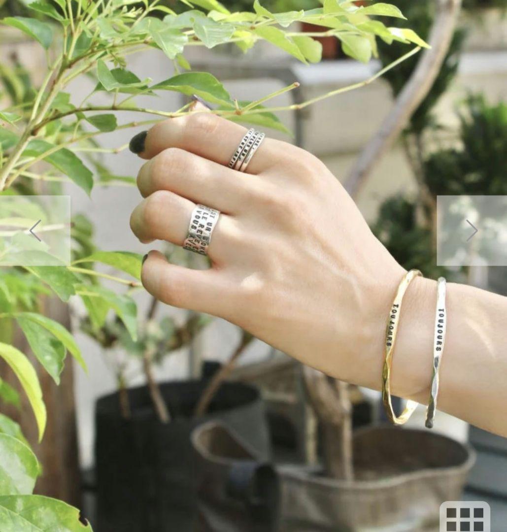 ほぼ新品☆SERGE THORAVALバングル18k(TOUJOURS いつも)