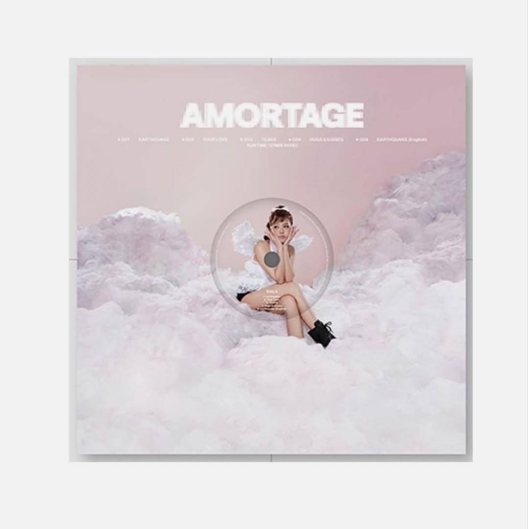 【新品未開封】BLACKPINK ジス ソロ AMORTAGE LP pink