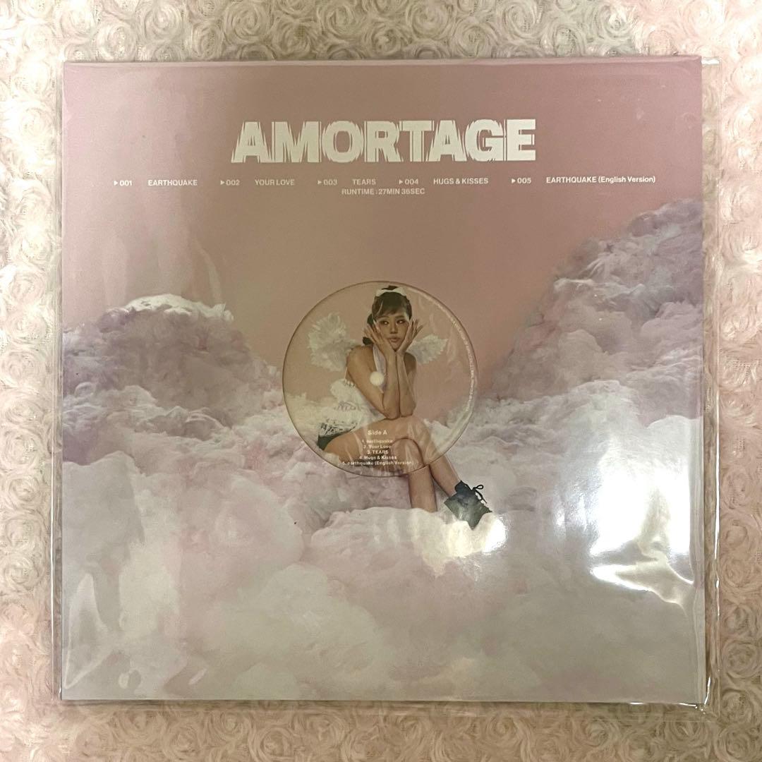 【新品未開封】BLACKPINK ジス ソロ AMORTAGE LP pink
